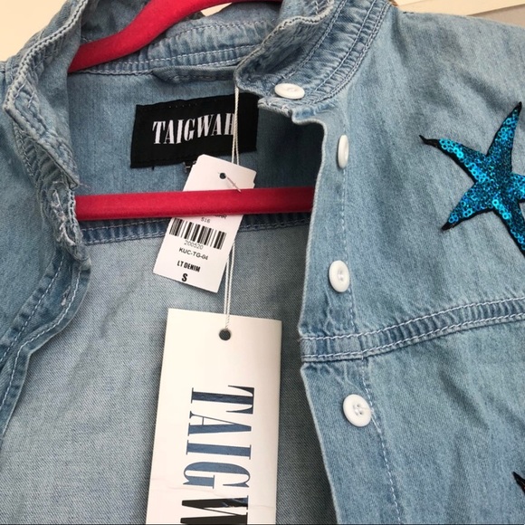 Lf stores sequin chambray - Picture 2 of 2